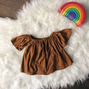 Bailey’s Blossoms Boho Crop Top. 12-18M